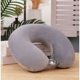 thumbnail image 1 of Almohada de viaje convertible Linda almohada de cuello cómoda y lavable para la oficina de viajes en avión Adepaton YZY706-4, 1 of 4