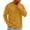 Yellow, variant on CIENVNSTG Men's Crewneck Long Sleeve Solid Color T-Shirt Soft Breathable Fabric Casual Basic Tops Comfortable Lightweight Tees for Everyday And Seasonal Use Black L