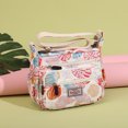 thumbnail image 5 of Casual Multi Pockets Female Shoulder Bag Durable Fabric Female Handbag Fashion Floral Pattern Girls Shopping Messenger Bag SAC (6,23cm x 29cm x 12cm), 5 of 7