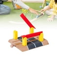 thumbnail image 6 of Rushawy Wooden Toy Train Accessory Building Road and Railway Parts for 3+ Year Olds Kids Level Crossing, 6 of 9
