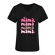thumbnail image 3 of Mujeres de manga corta con cuello en V Tops Uniforme Día de la madre Impreso Bolsillos Blusa Enfermería Pompotops  hkajfhjk465115, 3 of 4