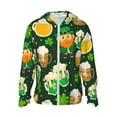 thumbnail image 2 of Lsque St Patrick's Day10 UPF 50+ Lightweight Sun Protection Men's Women's Long Sleeve Shirt, Hoodie Performance -Medium, 2 of 9