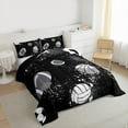 thumbnail image 3 of Homewish Football Volleyball Basketball Boy Girl Bedding Comforter Set 2pcs,Graffiti Splash Twin Comforter Sets Microfiber,Sport Gamer Breathable Bedding Set,Breathable Home Decor,Reversible, 3 of 8