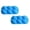 Blue 2pack, variant on 2 Pcs Easter Egg Shaped Silicone Cake Mold 6-Cavity Chocolate Cook Trays for Diy Candy Chocolate Jelly Fondant Making