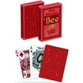 thumbnail image 4 of Bee Metalluxe Premium Playing Cards - Red Foil Diamond Back, Poker Size Standard Index, 4 of 9