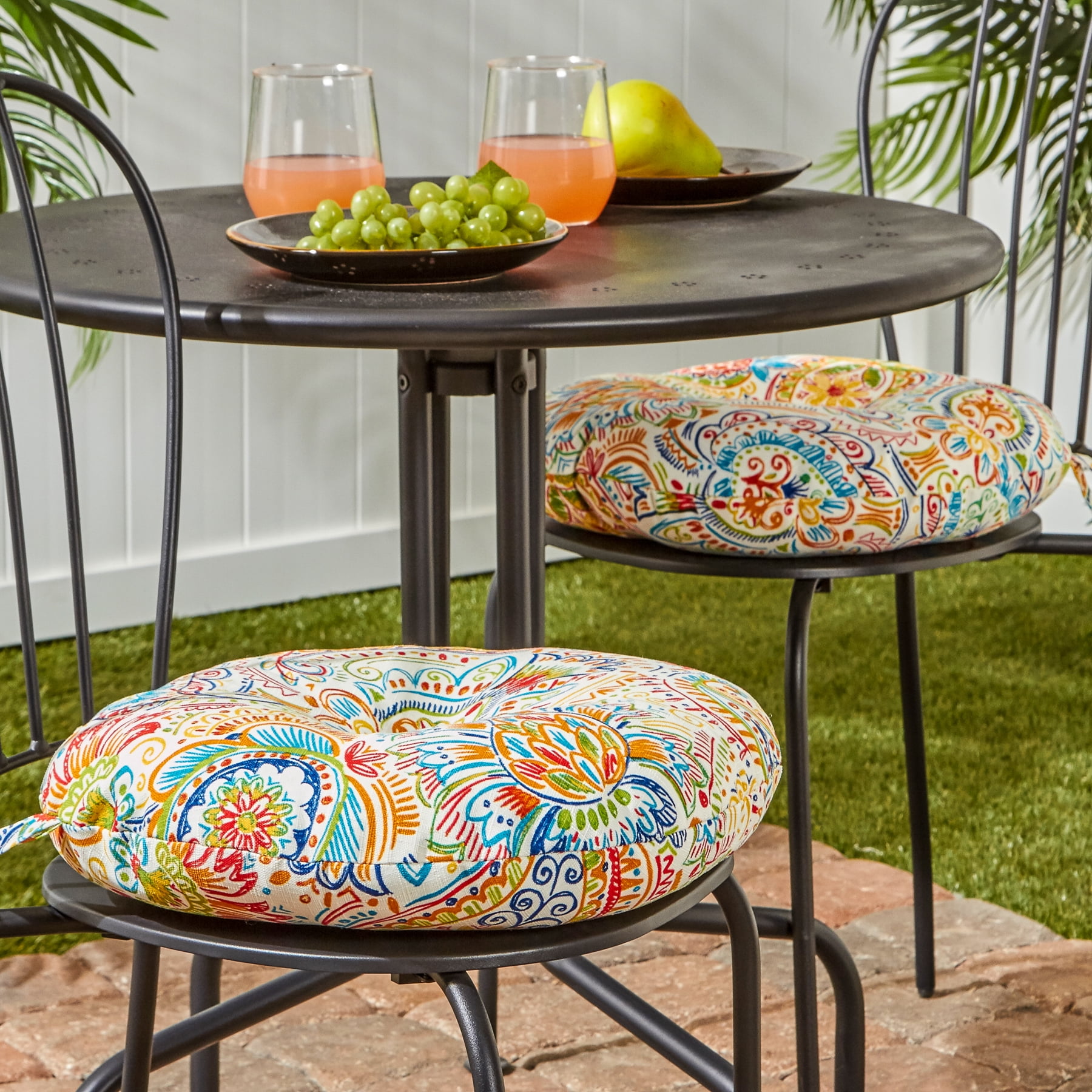 Outdoor bistro chair clearance pads