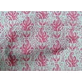 thumbnail image 4 of oneOone Cotton Poplin Fabric Leaves Block Print Sewing Fabric BTY 42 Inch Wide, 4 of 4