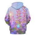 thumbnail image 3 of Lupine Flowers at Dawn 3d Sweatshirts Hoodie Fashion Casual Personality Men's Women Street Hoodie Pullovers Long Sleeve Comfortable Top, 3 of 6