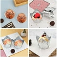 thumbnail image 2 of CRAFTHROU 50Pcs Simple Design Smooth Finish Baking Cups Paper Muffin for Ice Cream Shops and Bakeries, 2 of 6