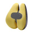 thumbnail image 4 of lionlar Lumbar Support Pillow Back Support Pillow for Office Chair Car Reading Chair Yellow, 4 of 9