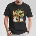 thumbnail image 2 of Spooky Camping Crew Halloween T-Shirt, Cute Boo Ghost Fall Party Tee, Fun Outdoor Halloween Shirt for Men Women Kids, 2 of 3