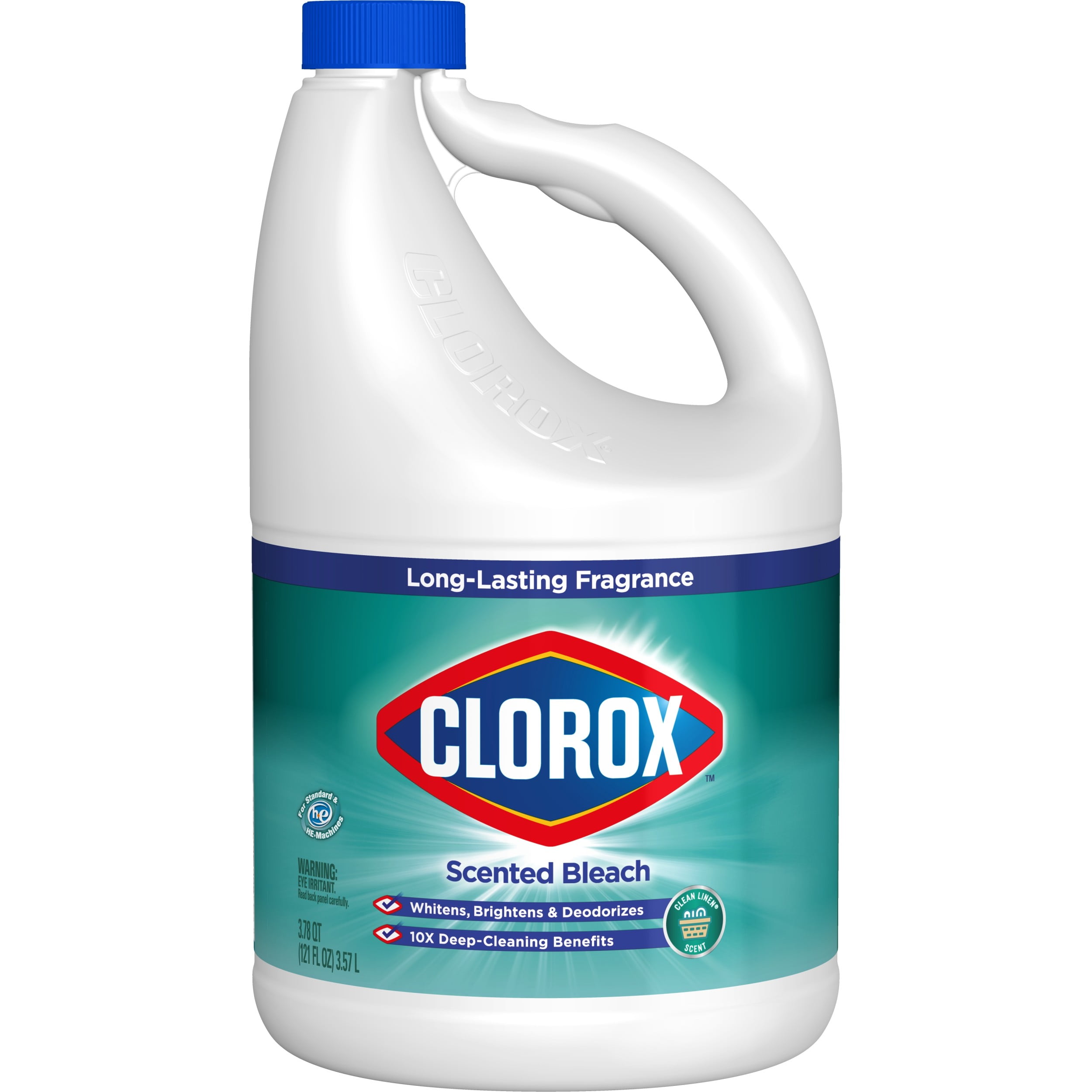 Clorox Liquid Bleach, Clean Linen Scent, 16 oz Bottle