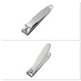thumbnail image 4 of Unique Bargains 9 Pcs Net Pattern Nail Clippers Set Toenail Clippers Silver Tone, 4 of 6