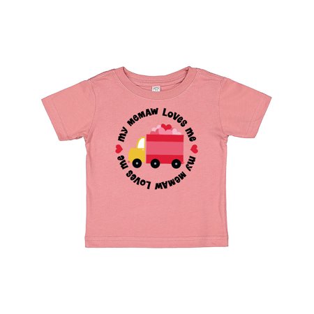 

Inktastic My Memaw Loves Me Gift Baby Boy or Baby Girl T-Shirt