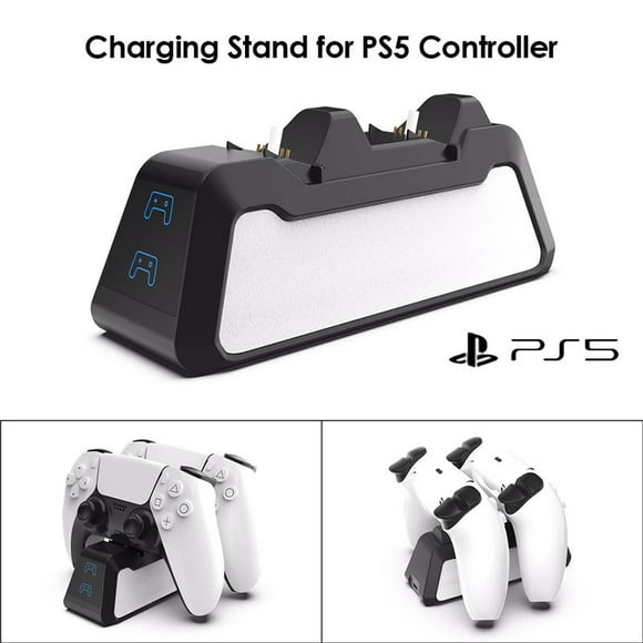 Nouveau Chargeur Rapide Double pour PS5 Contrôleur Sans Fil USB Type-C Station d'Accueil de Chargement pour Sony PlayStation 5 Manette de Jeu