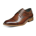 thumbnail image 1 of STACY ADAMS Men's Dickinson Cap Toe Oxford, Cognac, 8 M US, 1 of 2