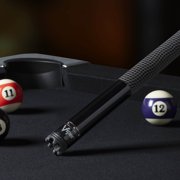 Viper Clutch 58 Billiard/Pool Cue, 2 Piece, Black, 21 Ounce