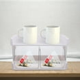 thumbnail image 6 of MLINS  Tea Storage Holder Organizer for Bags Shelf Unit Counter Office White, 6 of 7