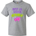 thumbnail image 3 of Inktastic Best Lil Sister Ever Youth T-Shirt, 3 of 5