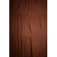 thumbnail image 5 of Beautybatik Brown Women Boho Gypsy Summer Elastic Waist Renaissance Maxi Flowy Long Tiered Plus Size Skirt XL, 5 of 5