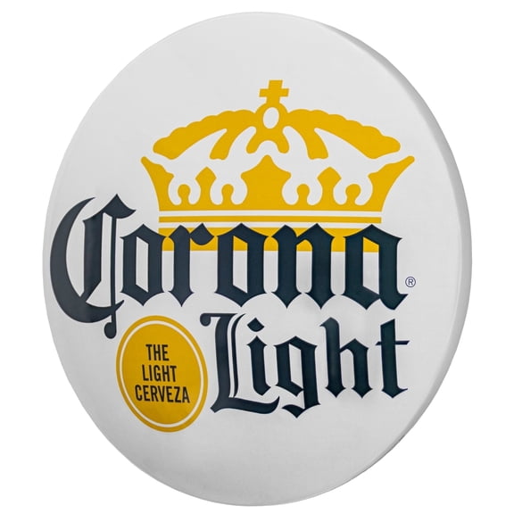 Corona Light Dome Shaped Metal Sign Wall Decor