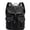 Black, variant on PRIYAL Vegan Leather Laptop Backpack PU Leather Computer Back Pack for Men & Women Travel Work Leisure Backpacks Bookbag