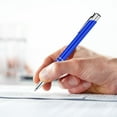 thumbnail image 4 of EGNMCR Portable Black Metal Telescopic Ballpoint Pen Suitable For Office Writing For Teachers Ladies And Gentlemen2ml. Ballpoint pen, 4 of 6