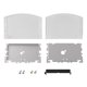 thumbnail image 1 of Para N64 Cart Shell Game Console Cases Reemplazo (EE. UU. Blanco Transparente), 1 of 8