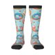 thumbnail image 1 of Balery Colorful Donut Calcetines novedosos Calcetines deportivos Calcetines hasta la rodilla Calcetines de algodón Calcetines originales y geniales, 1 of 6