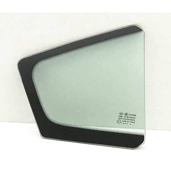 Passenger Right Side Rear Vent Window Vent Glass Compatible with Kia Forte 4 Door Sedan 2014-2018 Models