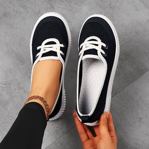 Women Comfy Walking Shoes, 2026 New Women's Breathable Slip On Arch Support Non-Slip Sneakers