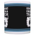 thumbnail image 3 of ThisWear Farmer Gifts I Don't Snore I Dream I'm a Tractor Funny Tractor Gifts 11 ounce Coffee Mug Black, 3 of 4
