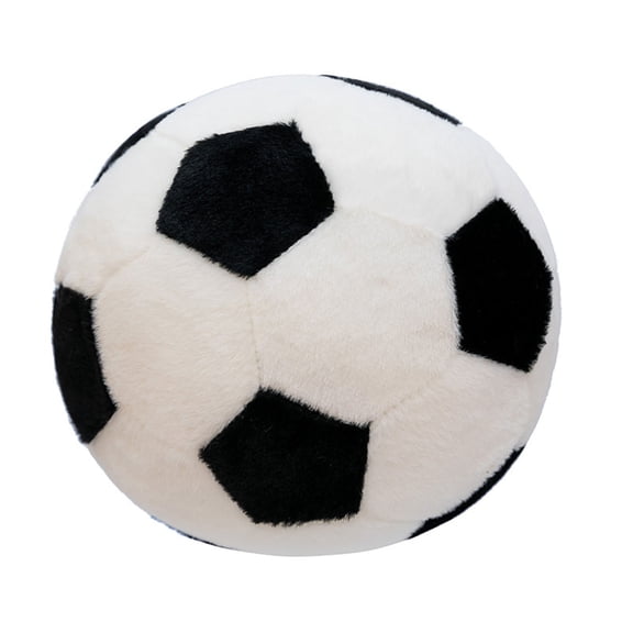 Soccer Ball Sports Pillow Fluffy Soft Throw Pillow Toy, Orbicular Durable Sport Soccer Ball Plush Toys