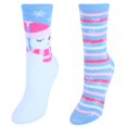 thumbnail image 1 of CTM®  2 Pack Butter and Flat Knit Holiday Sock Combo Set (Women's), 1 of 3