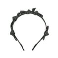 thumbnail image 4 of Unique Bargains 1 Pc Denim Knotted Headbands Black, 4 of 6