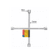 thumbnail image 2 of Llave De Cruz Para Auto 14 , Cruceta., 2 of 3