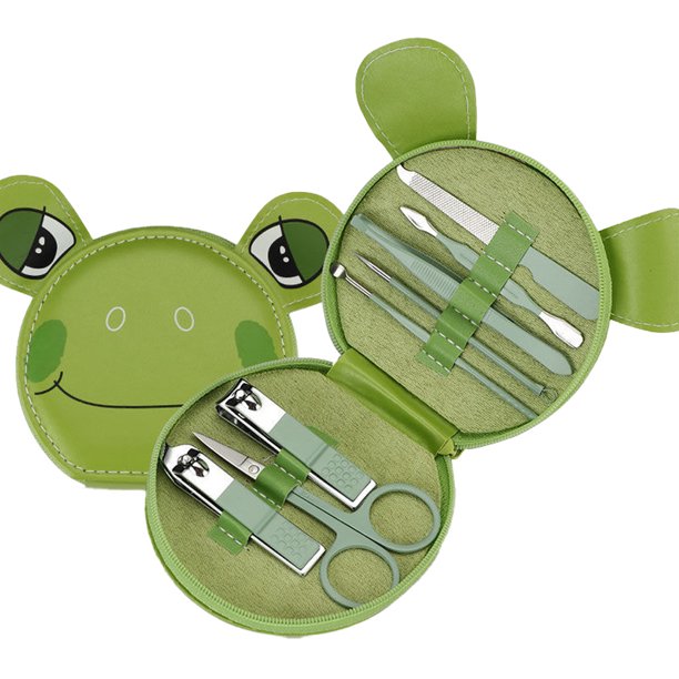 Juego de manicura portátil, minikit de aseo, accesorios para cortaúñas, cortaúñas