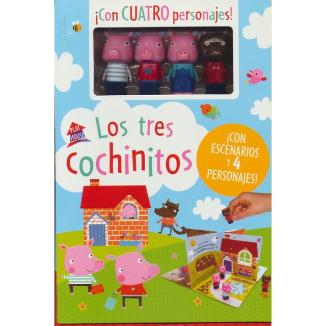 PLAYHOUSE: LOS TRES COCHINITOS SILVER DOLPHIN SUSANA DEL MORAL