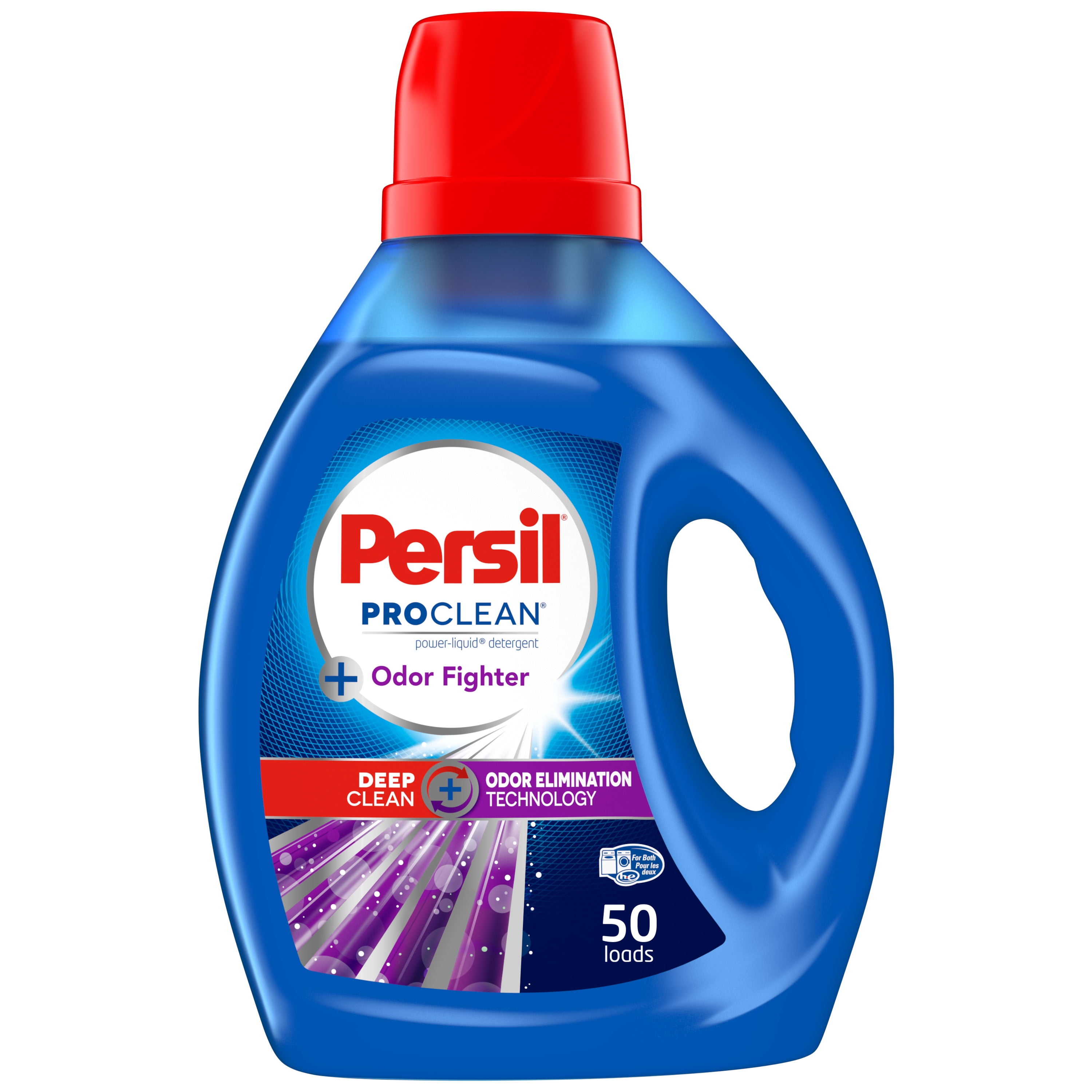 Persil ProClean Liquid Laundry Detergent, Odor Fighter, 100 Ounce, 50 Loads