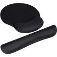 thumbnail image 1 of Reposamuñecas Para Teclado Y Alfombrilla De Ratón Con Soporte Para Muñeca, Juego De Espuma Viscoelástica Para Computadora/Portátil/Mac Jormftte 2034243, 1 of 7