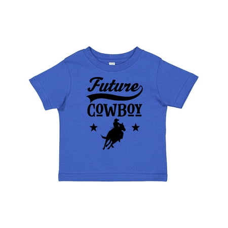 

Inktastic Future Cowboy Western Gift Gift Toddler Boy Girl T-Shirt