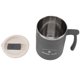 thumbnail image 2 of Coffee Cup Large Capacity Leakproof Stainless Steel Couple Water Cup with Lid and Straw for Office Travel Home Gray, 2 of 5