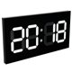 thumbnail image 3 of Acrílico 3D Reloj de pared Control remoto Reloj electrónico Cuerpo convexo Dígito blanco 100-240V Unbranded 3115190067312, 3 of 6