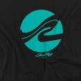 thumbnail image 2 of Sea Ray Wave Circle Unisex Adult T Shirt, Black, 4X-Large, 2 of 4