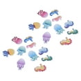 thumbnail image 4 of Kids Shower Stickers, Skin Friendly Sea Fish Wall Decals Easy Clean Matte Antislip Cute Cartoon Pattern Strong Adhensive  For  Bathrooms, 4 of 8