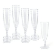 5oz. Plastic Champagne Flutes by Celebrate It™ - 16ct.