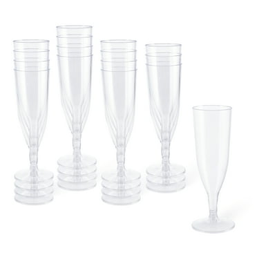 5oz. Plastic Champagne Flutes by Celebrate It™ - 16ct.