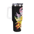 thumbnail image 3 of Eevee Cute Car Cup Tumbler with Handle & Straw 40Oz Cupholder Water Bottle Insulated Stainless Steel Cup, 3 of 8