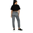 thumbnail image 2 of Victorious Women's Lightweight Fleece Elastic Bottom Sweatpants with Pockets, Up To 5X, 2 of 3