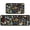 Brown, variant on Set of 2 Mushroom Kitchen Decor Rugs Set, Farmhouse Country Mushroom Kitchen Rugs and Mats Non Skid Washable Absorbent Microfiber Kitchens Accessories Decoration Floor Mats 17"x47"+17"x30"